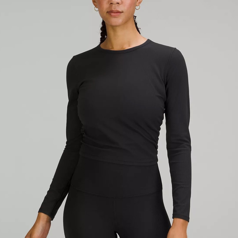 Lululemon ruched Nulu long sleeve